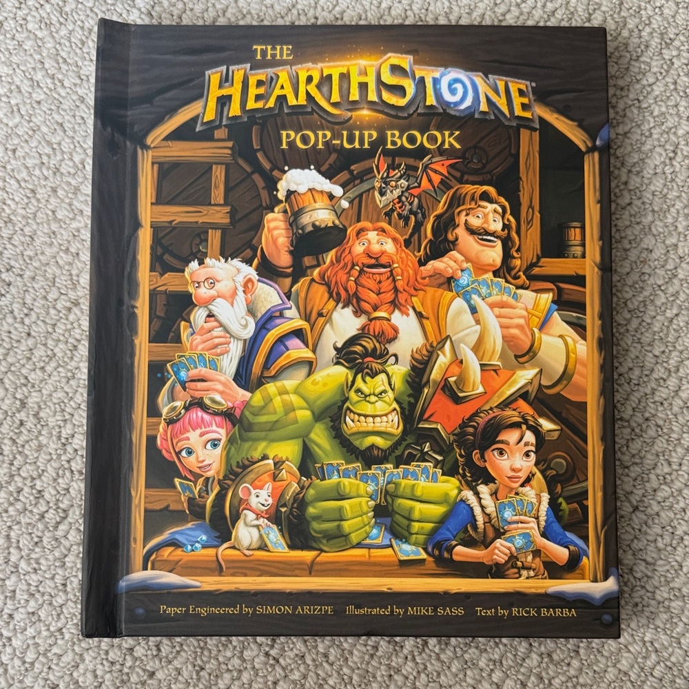 Hearthstone Pop-Up Book